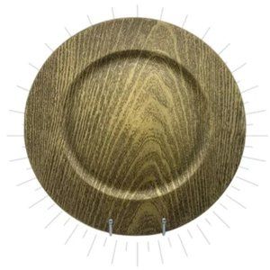 BUNDLE FOR  hattiefowler -  Wood Rustic Plate Chargers 4 Sets